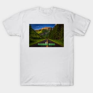 The Garden Wall Glacier National Park T-Shirt